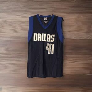SGA Dirk Nowitzki Jersey Medium Sprite CVS Pharmacy Dallas Mavericks NBA HOF